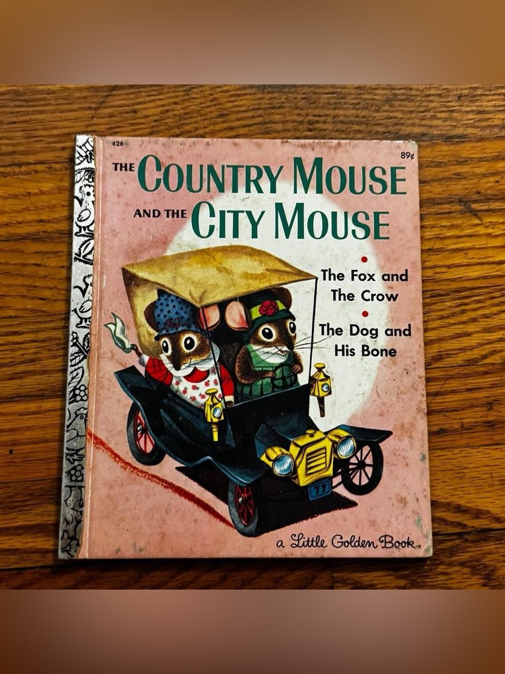 Little Golden Book: The Country Mouse and the City Mouse